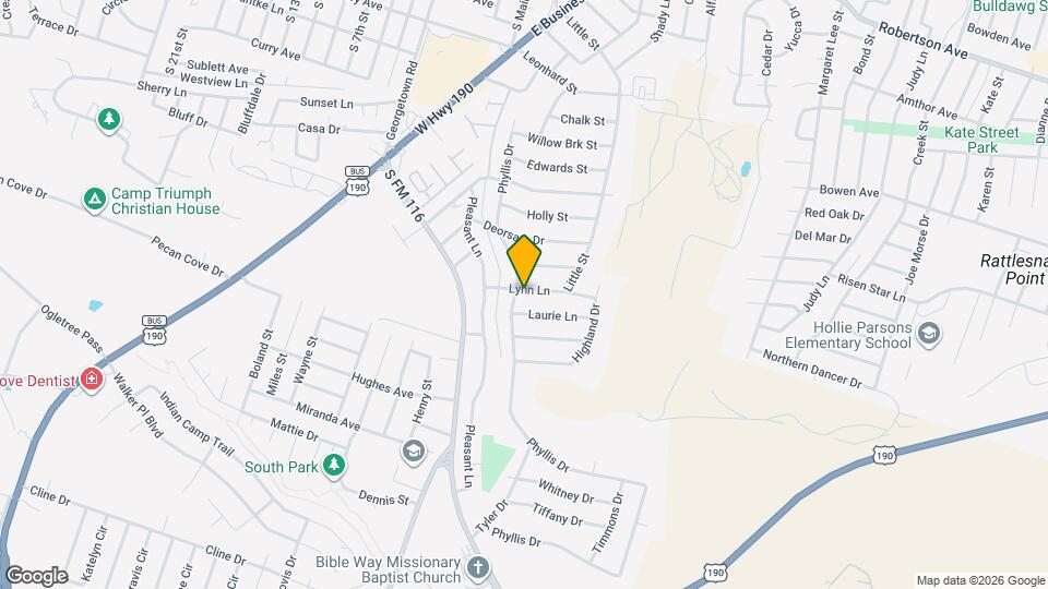 902 Lynn Ln Map and Location Details