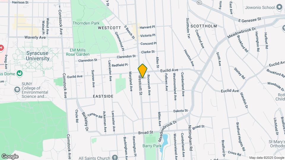 825-827 Westcott St Map and Location Details