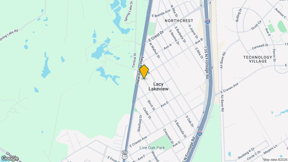 322.5 N Lakeview Dr Map and Location Details