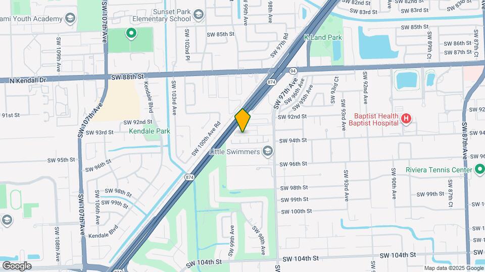 9822 SW 93rd Terrace Map and Location Details