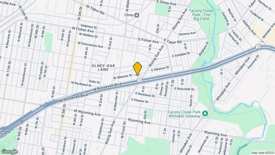129-131 E Roosevelt Blvd Map and Location Details
