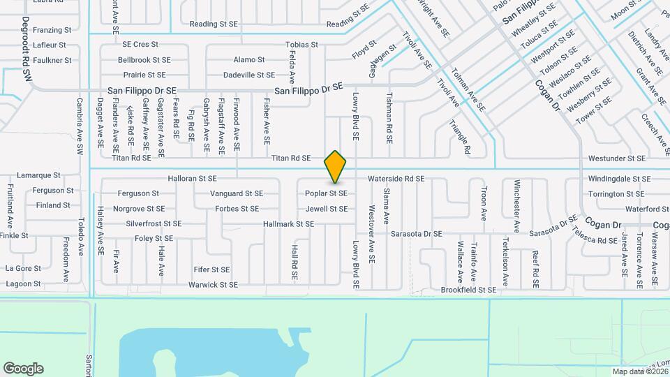 567 Poplar St SE Map and Location Details