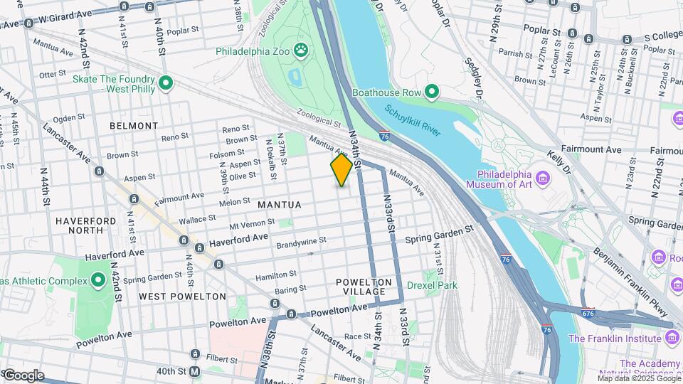 649 N 35th St Map and Location Details