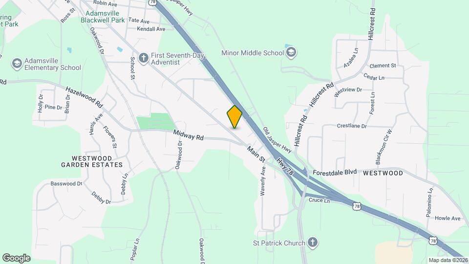 3716 Main St Map and Location Details