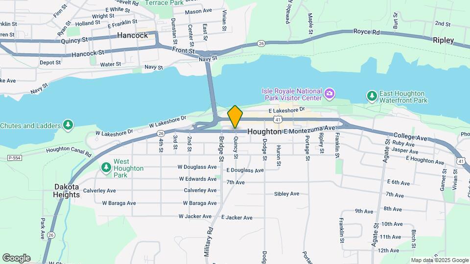 111 E Montezuma Ave Mapa y Detalles de la Ubicación