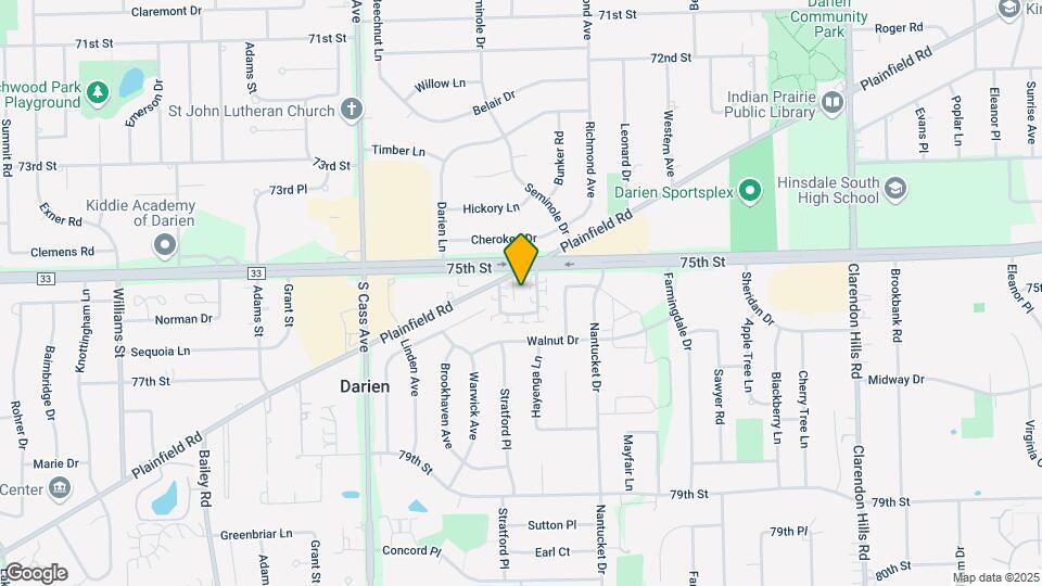 913 Plainfield Rd Map and Location Details
