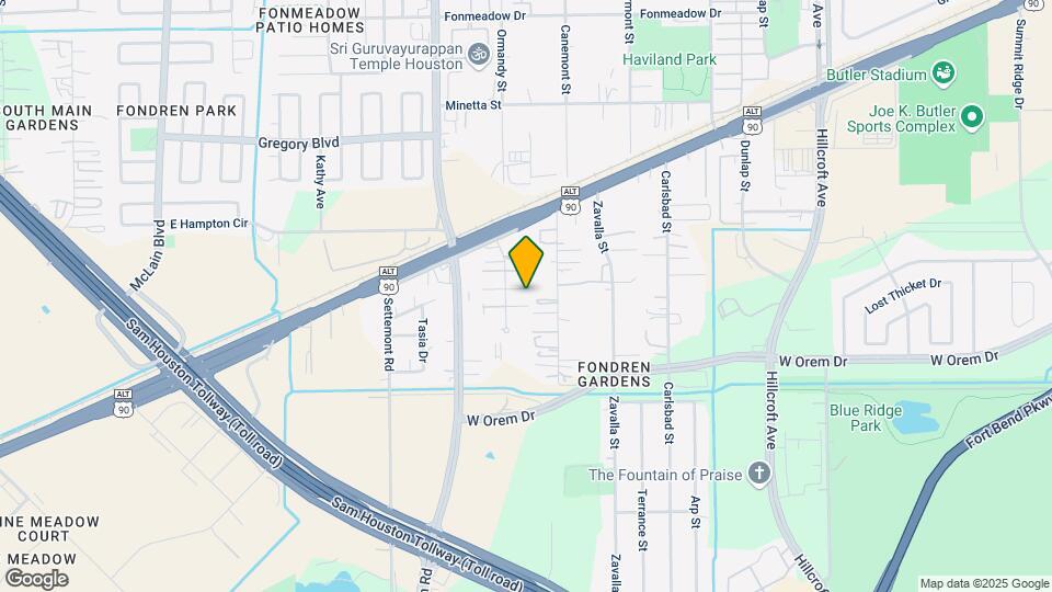 12321 Ormandy St Map and Location Details