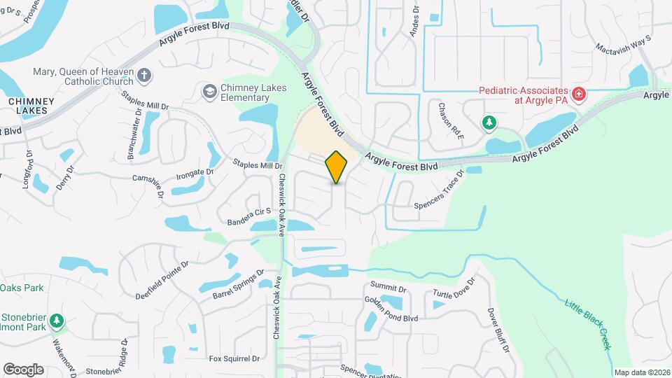 8467 Charlesgate Cir E Map and Location Details