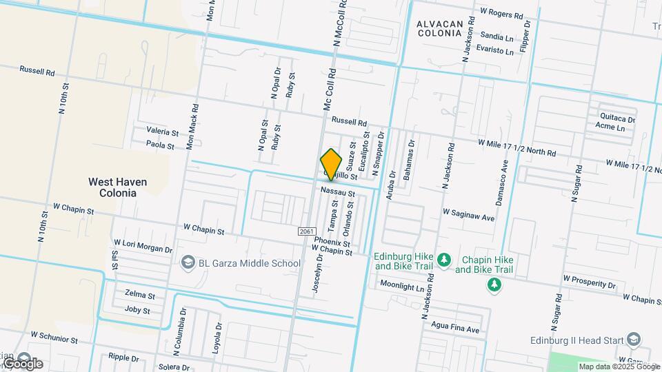 2723 Nassau St Mapa y Detalles de la Ubicación