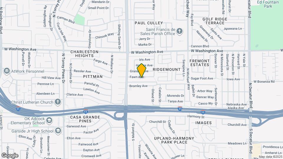 5905 Fawn Ave Map and Location Details