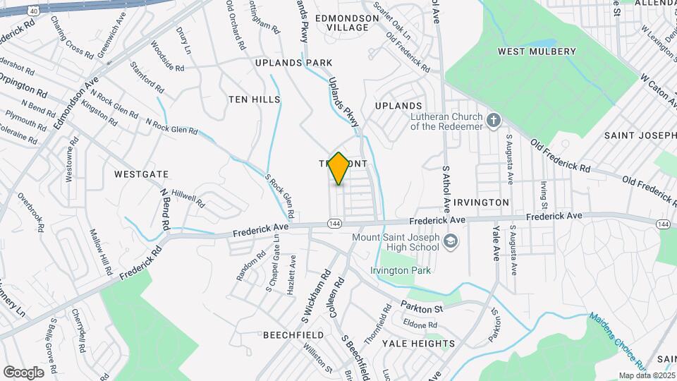 18 S Tremont Rd Map and Location Details