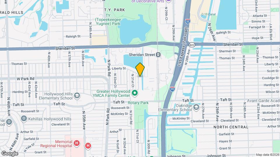 2015 N 31st Ave Map and Location Details