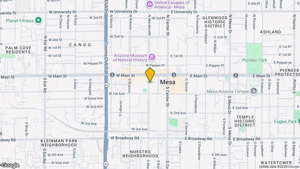 Alhambra Apartments Map and Location Details