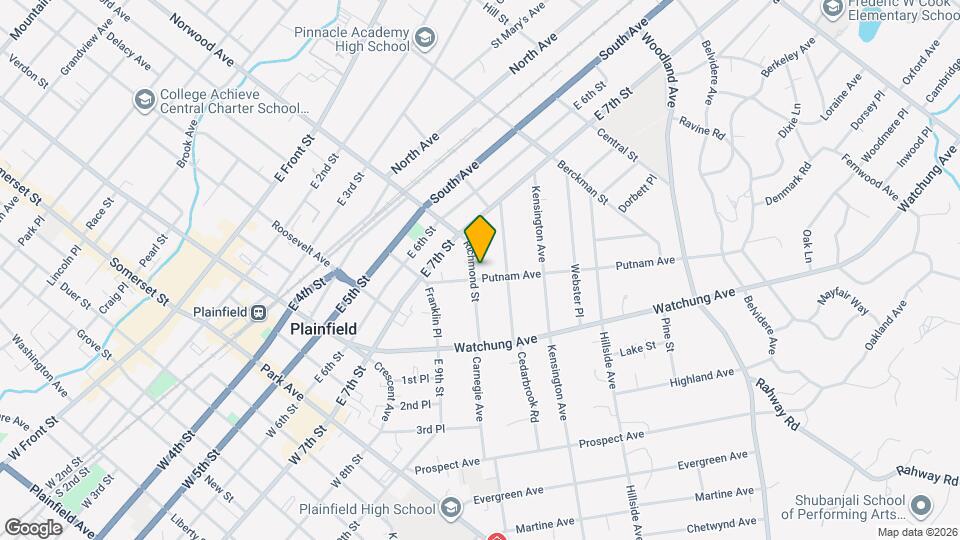 1003 Putnam Ave, Unit 4 Map and Location Details