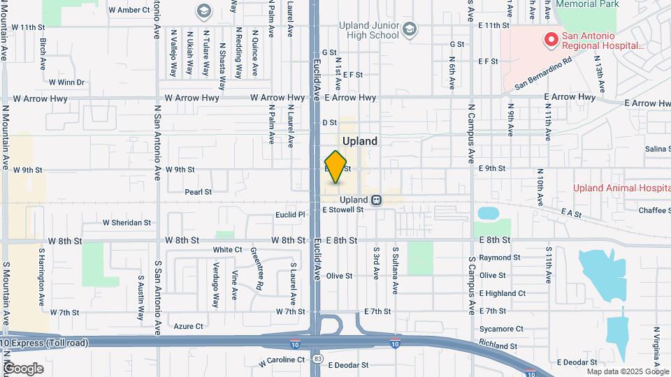 123 N 1st Ave Map and Location Details