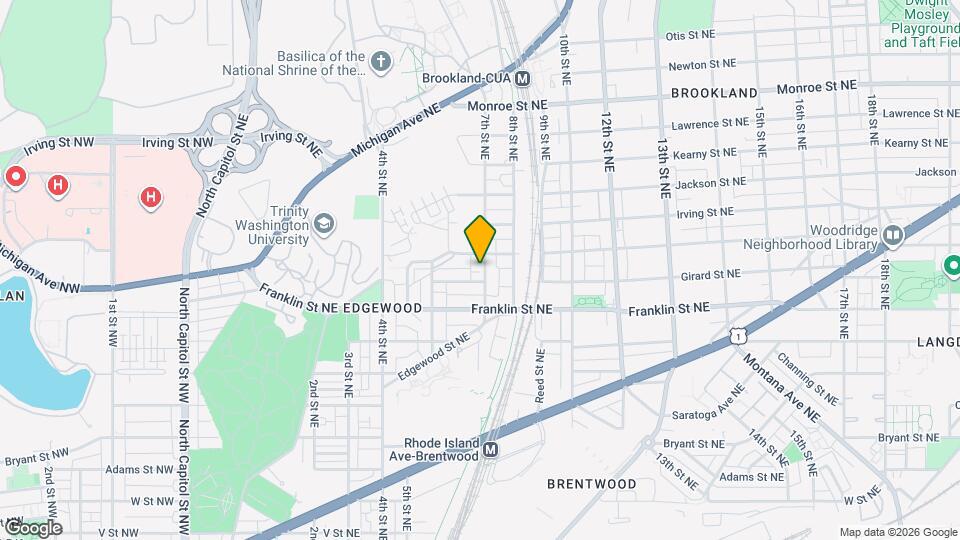 2908 7th St NE, Unit 1 Mapa y Detalles de la Ubicación