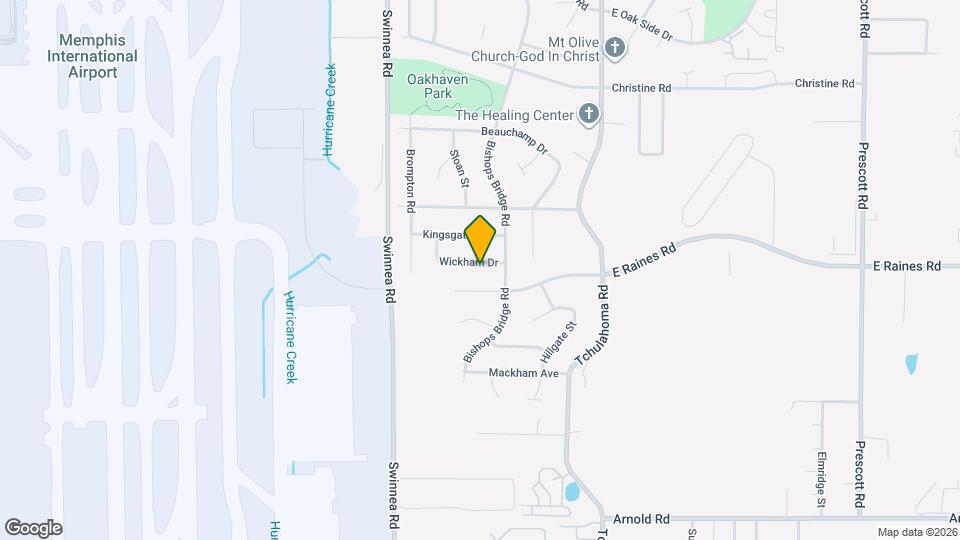 3113 Wickham Dr Map and Location Details