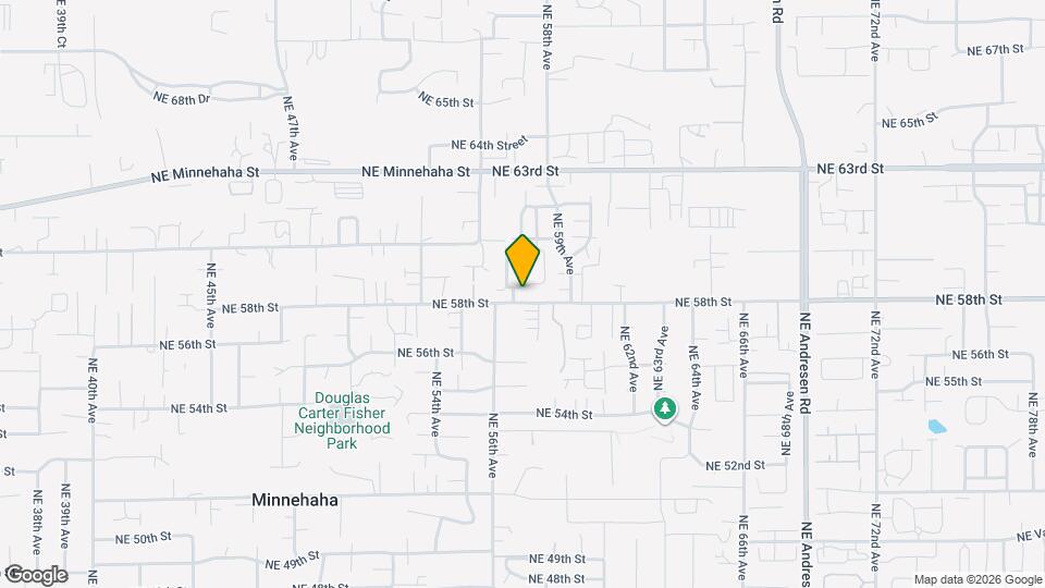 5707 NE 58th Way Map and Location Details