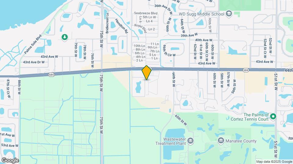 4504 68th St Map and Location Details