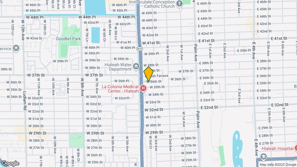 350 W 36th St, Unit 1 Map and Location Details