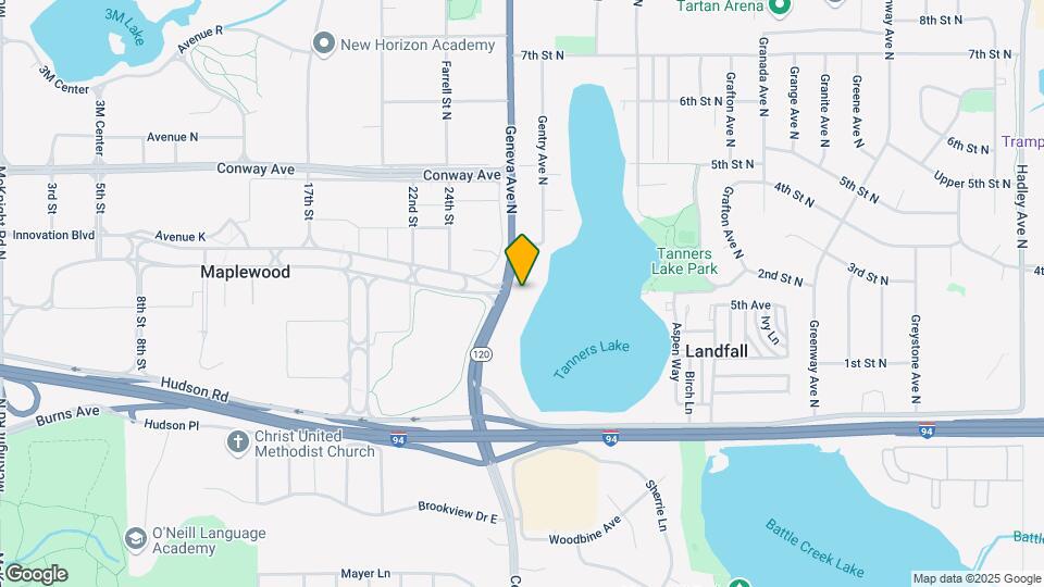 Tanners Lake Apartments Map and Location Details