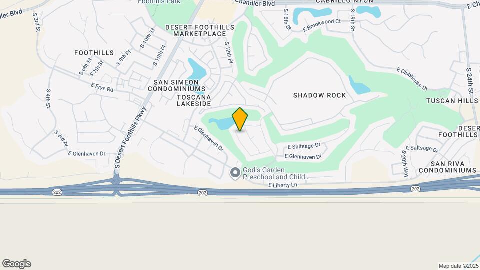 16617 S 14th St Map and Location Details