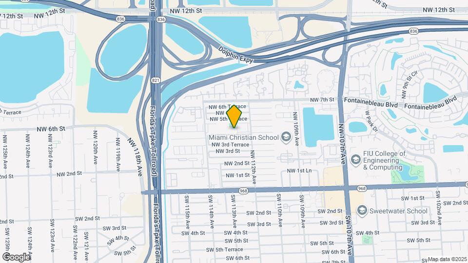 11239 NW 4th Terrace Map and Location Details