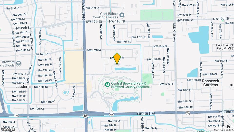 3584 NW 14th Ct Map and Location Details