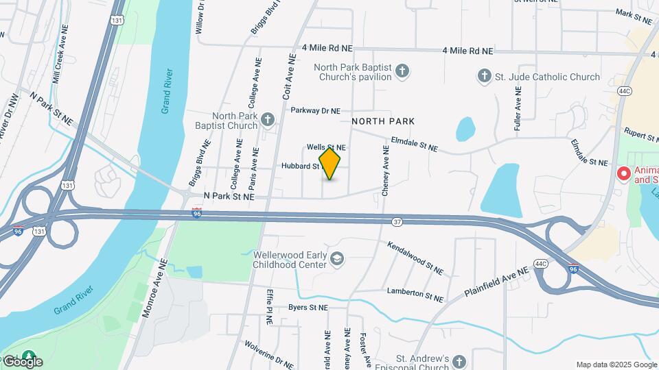 3260 Essex St NE-Unit -1 Map and Location Details