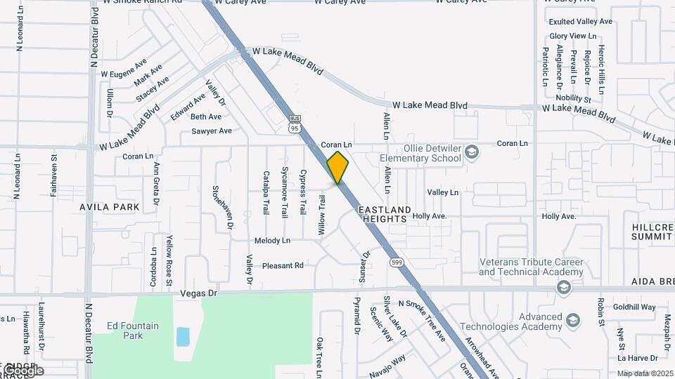 1853 N Rancho Dr Map and Location Details