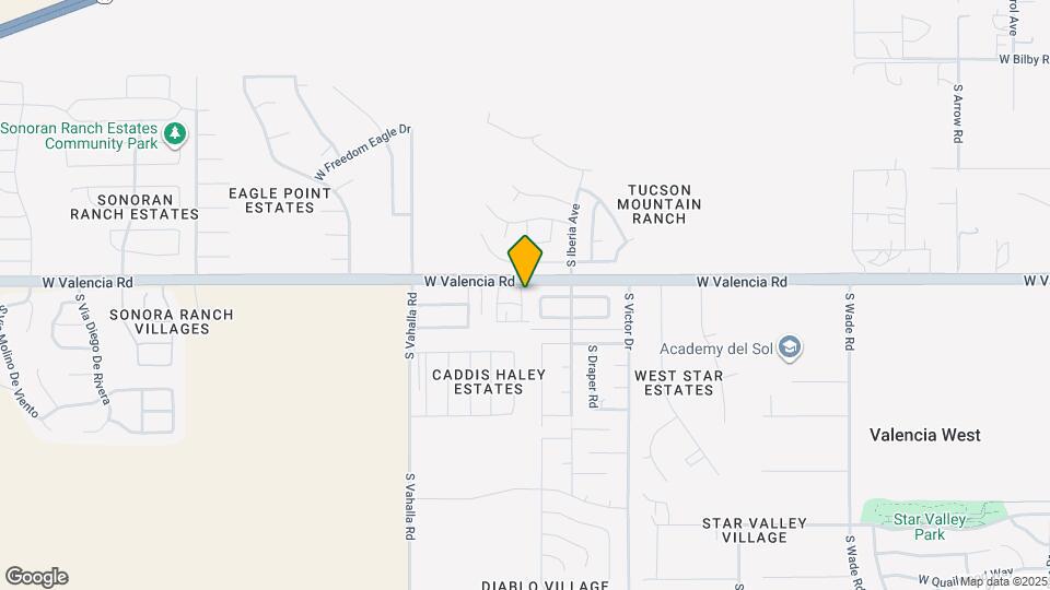 6531 S Calle Diablo Dr Map and Location Details