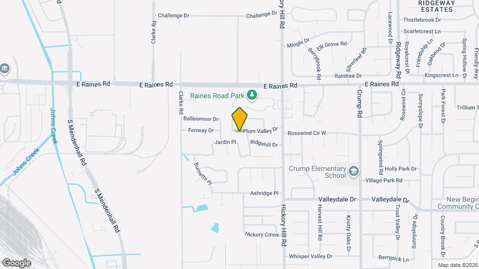 5799 Plum Valley Dr Map and Location Details