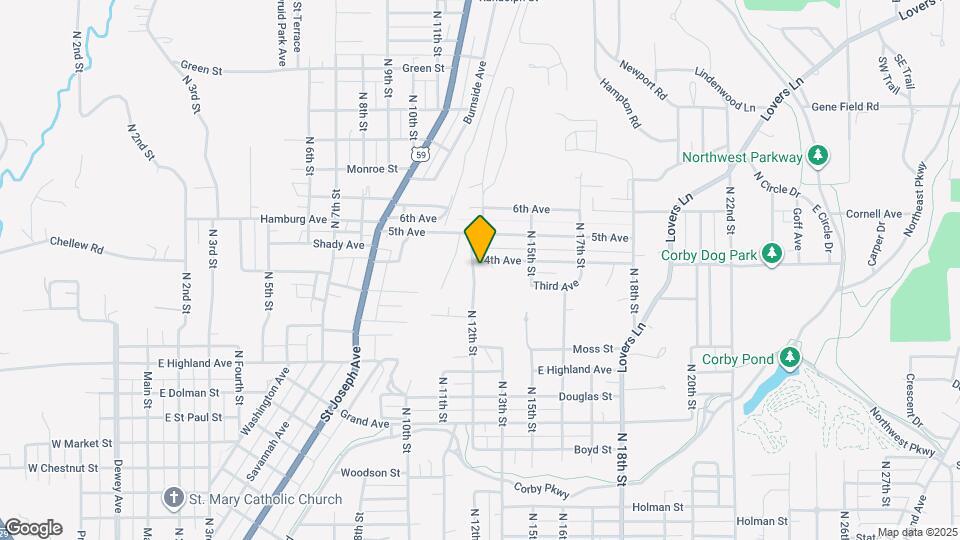 1202 4th Ave Map and Location Details