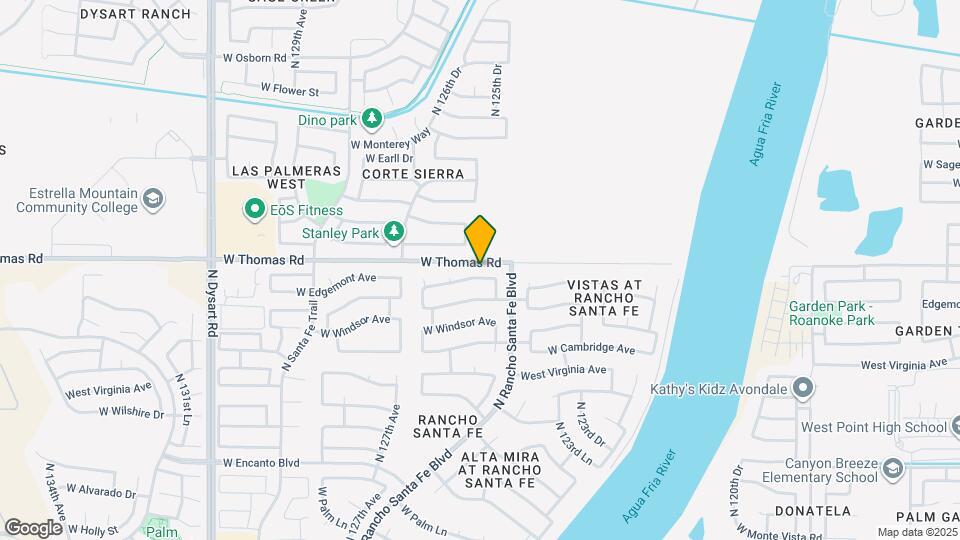 12534 W Edgemont Ave Map and Location Details