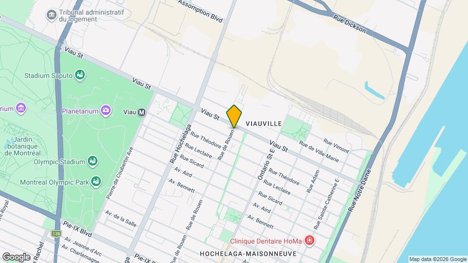 4900-4940 De Rouen Map and Location Details