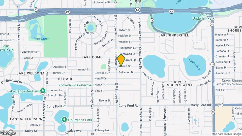 2812 Walnut St, Unit 201 Map and Location Details