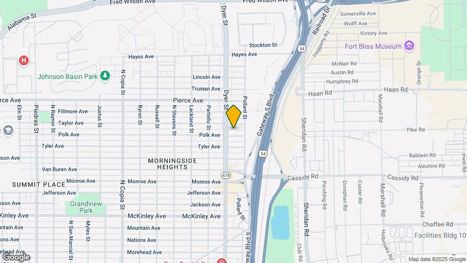 4013 Polk Ave Map and Location Details