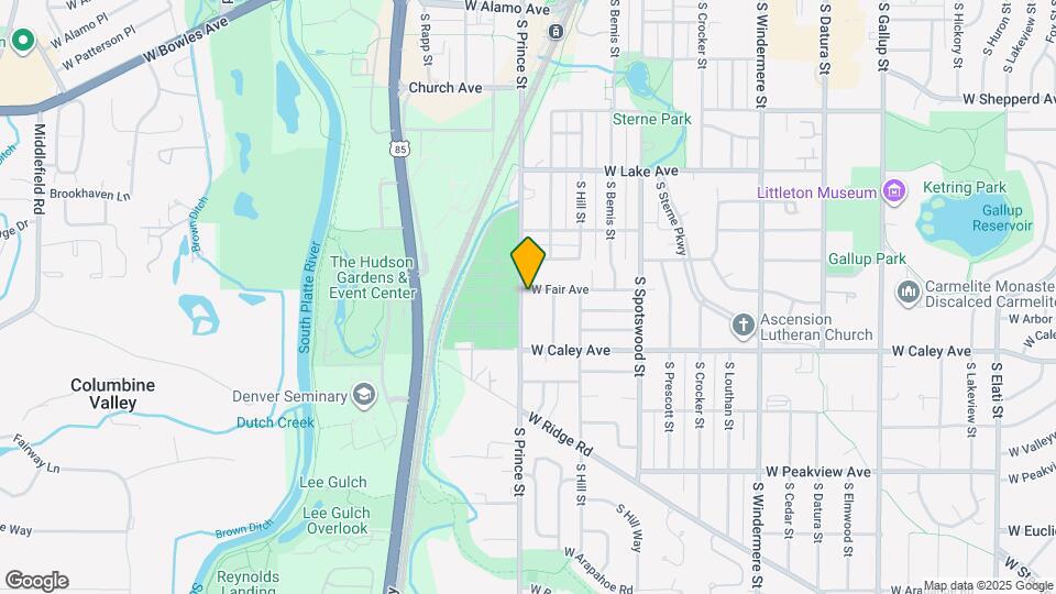 6204 S Prince St Map and Location Details