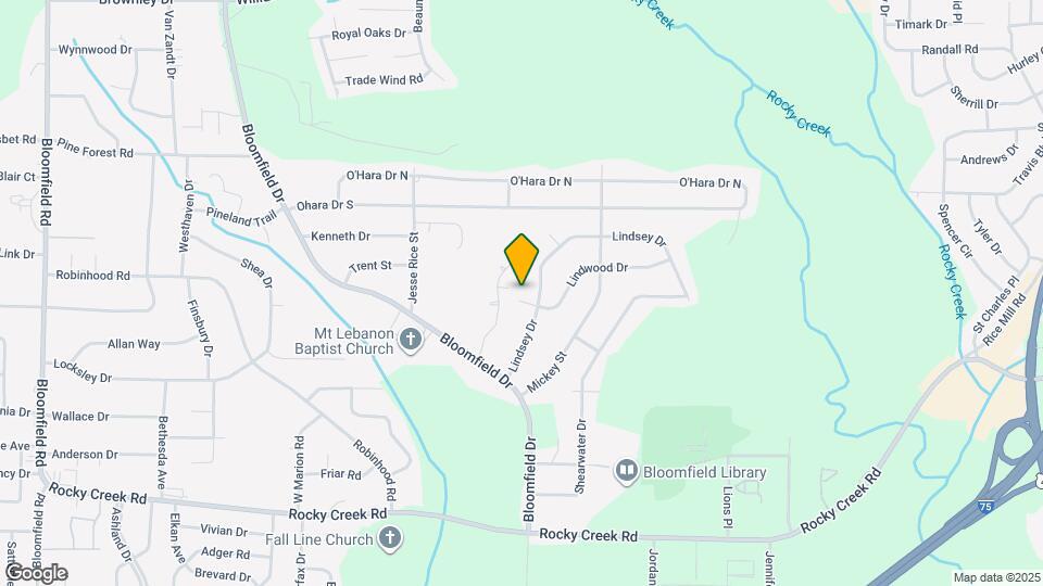 3860 Lindwood Dr Map and Location Details