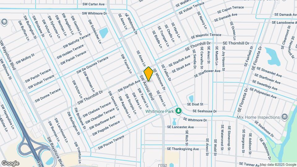 1913 SE Airoso Blvd Map and Location Details