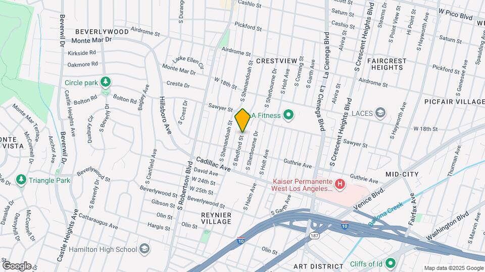 1944 S Bedford St Map and Location Details