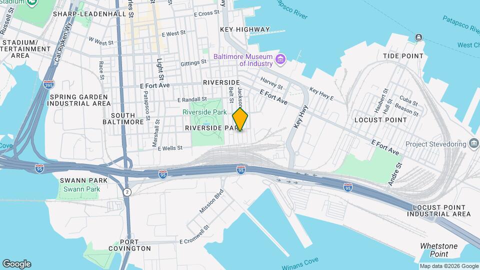 1814 Jackson St Map and Location Details