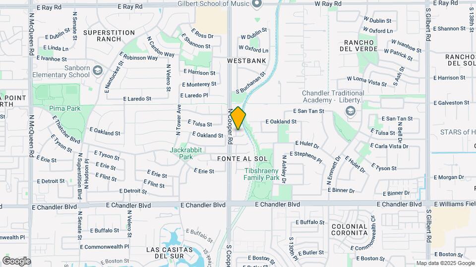 2032 E Carla Vista Dr Map and Location Details