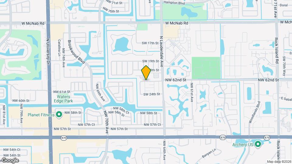 8215 SW 23rd St Mapa y Detalles de la Ubicación