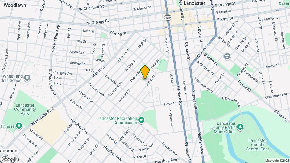 324 New Dorwart St Map and Location Details