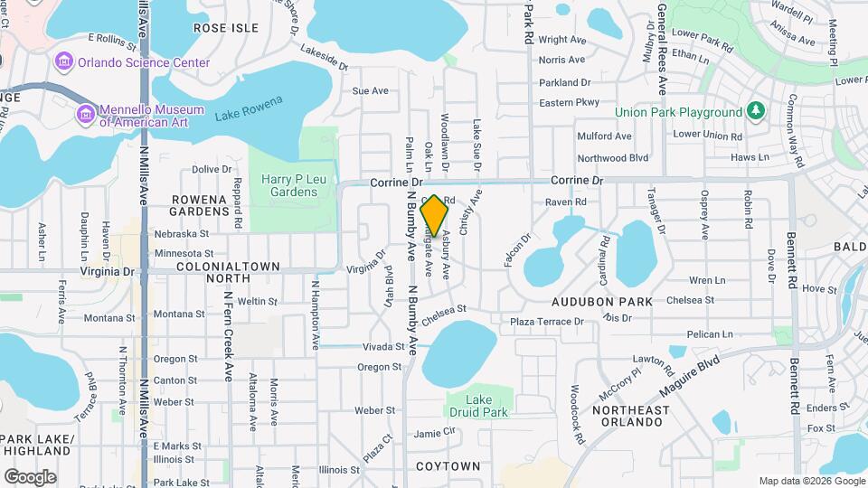 2501 Virginia Dr Map and Location Details