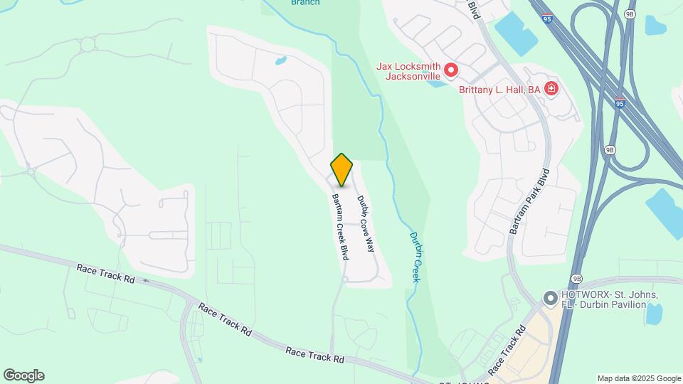 14867 Bartram Creek Blvd Mapa y Detalles de la Ubicación