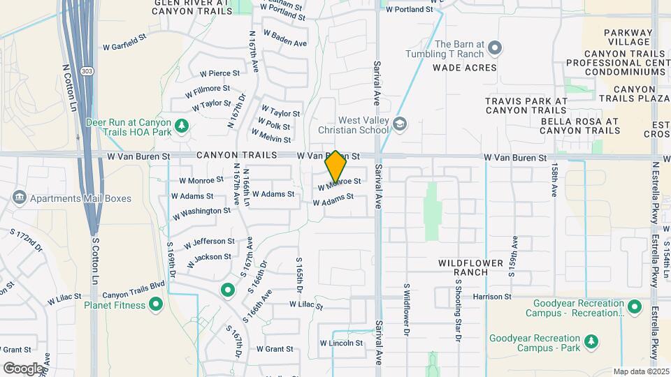 16423 W Monroe St Map and Location Details