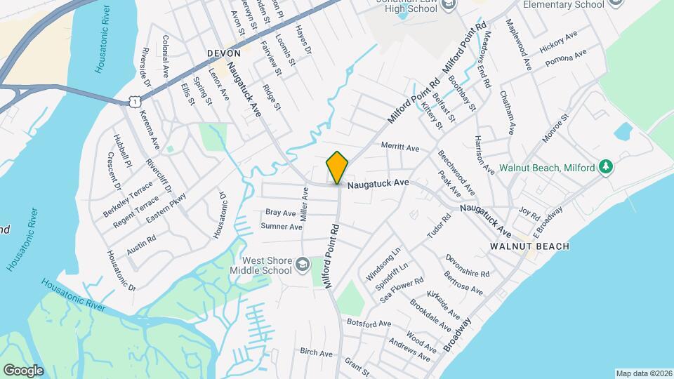324 Naugatuck Ave Map and Location Details