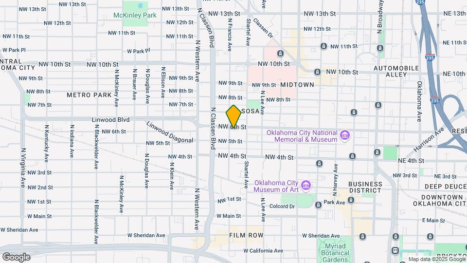 824 NW 6th St Map and Location Details